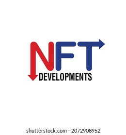 NFT Letter Logo Vector Illustration