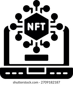 Novo Vetor De Design De Ícone Criativo Da Nft