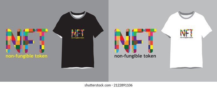 NFT T-Shirt design. Unique and creative design.
