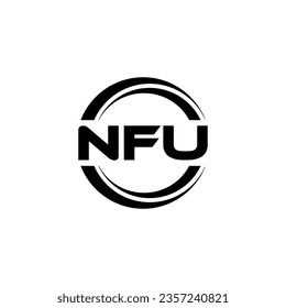 NFU Logo Design, Inspiration for a Unique Identity. Modern Elegance and Creative Design. Watermark Your Success with the Striking this Logo.