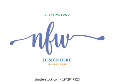 NFW lettering logo is simple, easy to understand and authoritative