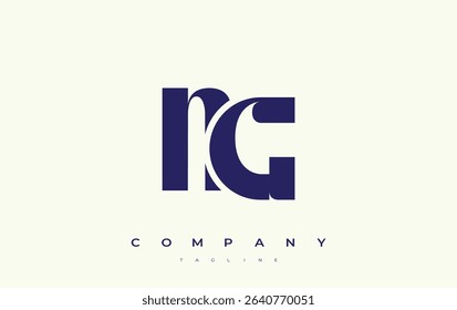 NG Abstract Geometric Logo Design. Modern and elegant logo design with simplistic typography elements, showcasing branding excellence.