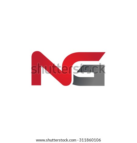 NG company group linked letter logo