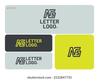 NG creative initial latter logo