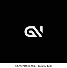 NG or GN letter designs for logo and icons