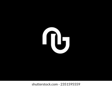 NG Letter logo design and Abstract logo