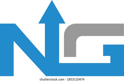 NG Letter Logo Design Template 