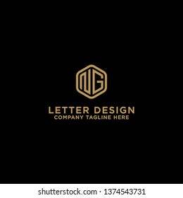 NG letters Initial icons / Monogram.- Vector inspiration logo design - Vector