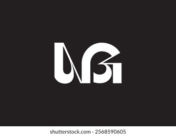 NG Logo Design Template Vector Graphic Branding Element.
