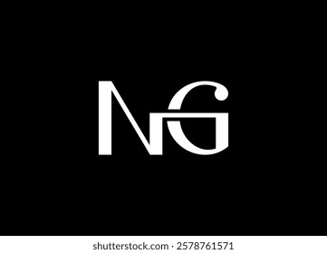 NG logo desing and monogram logo
