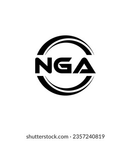 NGA Logo Design, Inspiration for a Unique Identity. Modern Elegance and Creative Design. Watermark Your Success with the Striking this Logo.
