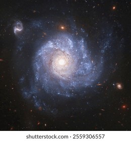 NGC 1309. A galaxy on the edge of the constellation Eridanus at a distance of 100 million light-years from Earth.