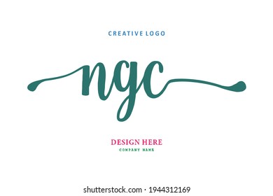 Logo de las letras del NGC. Simple, fácil de entender y autoritativo