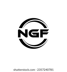 NGF Logo Design, Inspiration for a Unique Identity. Modern Elegance and Creative Design. Watermark Your Success with the Striking this Logo.