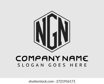 NGN polygon, circle, triangle, hexagon, flat and simple style with white color