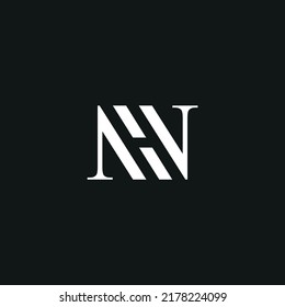 NH logo design vector template