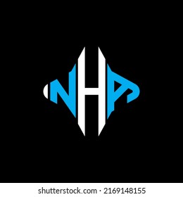 NHA letter logo creative design with vector graphic