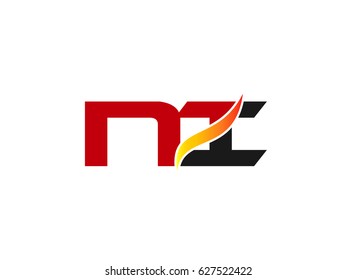 Ni Company Linked Letter Logo Stock Vector (Royalty Free) 627522422 ...