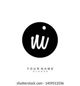 NI Initial beauty floral logo template
