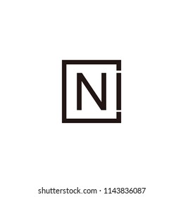 ni letter logo