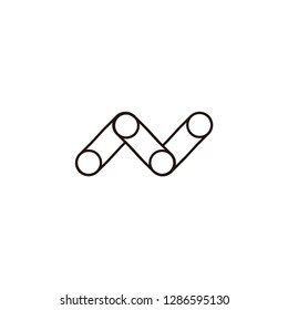 ni letter logo. n letter logo