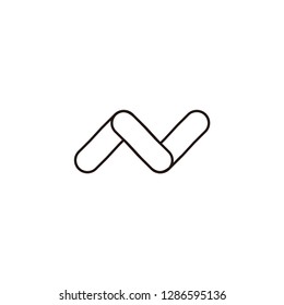 ni letter logo. n letter logo