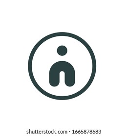 NI logo design vector template