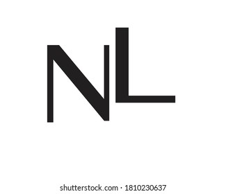 N+I and N+H and N+L monogram logo designs 