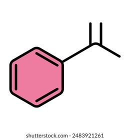 Niacinamide set icon. Chemical structure, molecule, vitamin B3, skincare ingredient, cosmetic, dermatology, anti-aging, health, wellness, supplement, compound.