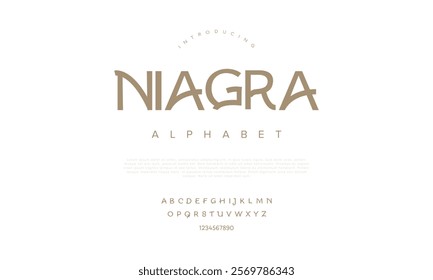 Niagra handwrite signature font Calligraphy Logotype Script Brush Font Type Font lettering handwritten