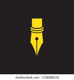 Nib icon illustration vector design