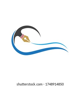 Nib Logo Template vector symbol nature