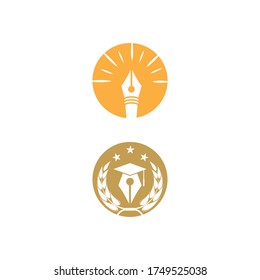Nib Logo Template vector symbol nature