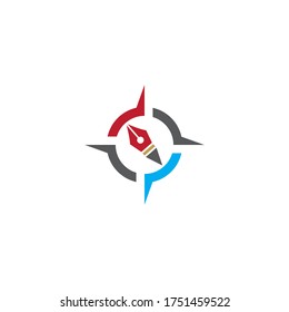 Nib Logo Template vector symbol nature