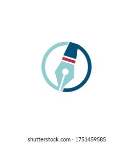Nib Logo Template vector symbol nature