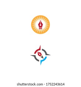 Nib Logo Template vector symbol nature