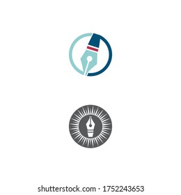 Nib Logo Template vector symbol nature