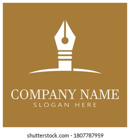 Nib Logo Template vector symbol nature