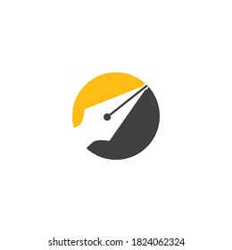 Nib Logo Template vector symbol nature