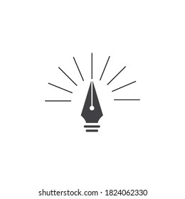 Nib Logo Template vector symbol nature