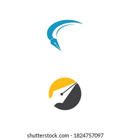 Nib Logo Template vector symbol nature