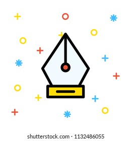 nib pen stationary 