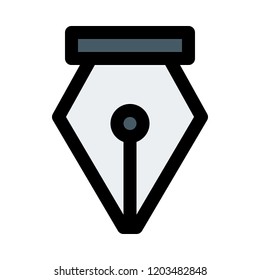 Nib of a pen tool
