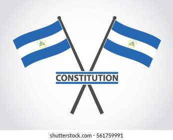 Nicaragua Emblem Constitution