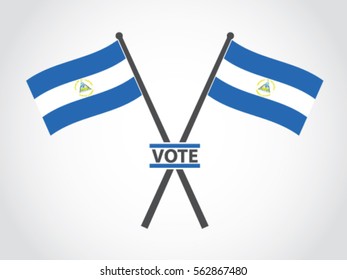 Nicaragua Emblem Vote