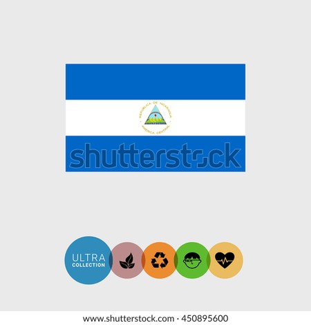 Nicaragua flag