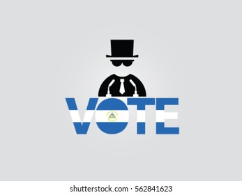 Nicaragua Podium Vote Mafia