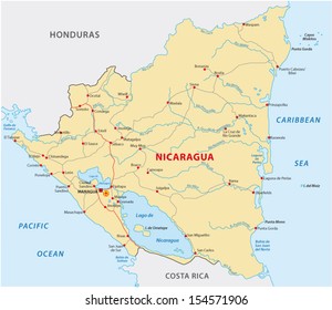 nicaragua road map