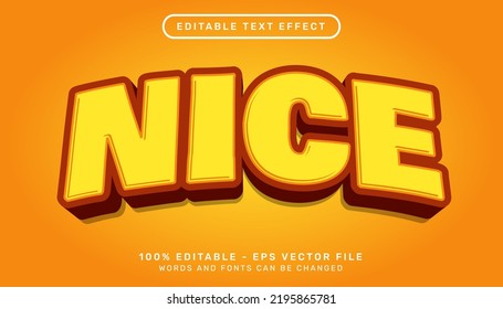nice 3d text effect and editable text effect