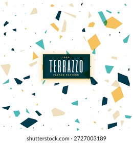 nice and abstract terrazzo granite tile texture backdrop vector